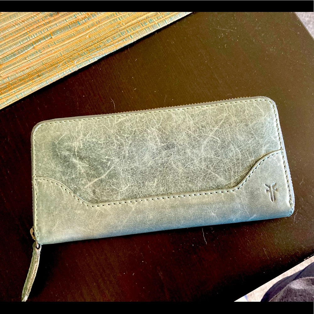 Frye Melissa Wallet in Sky